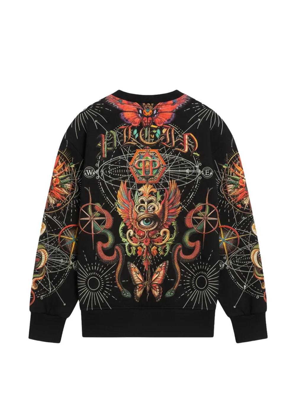 Skull Print Sweatshirt