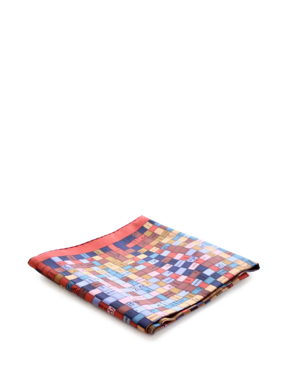 Hermès Pre-Owned 2010-2025 Bolduc Au Carre Silk Scarf scarves - Multicolore