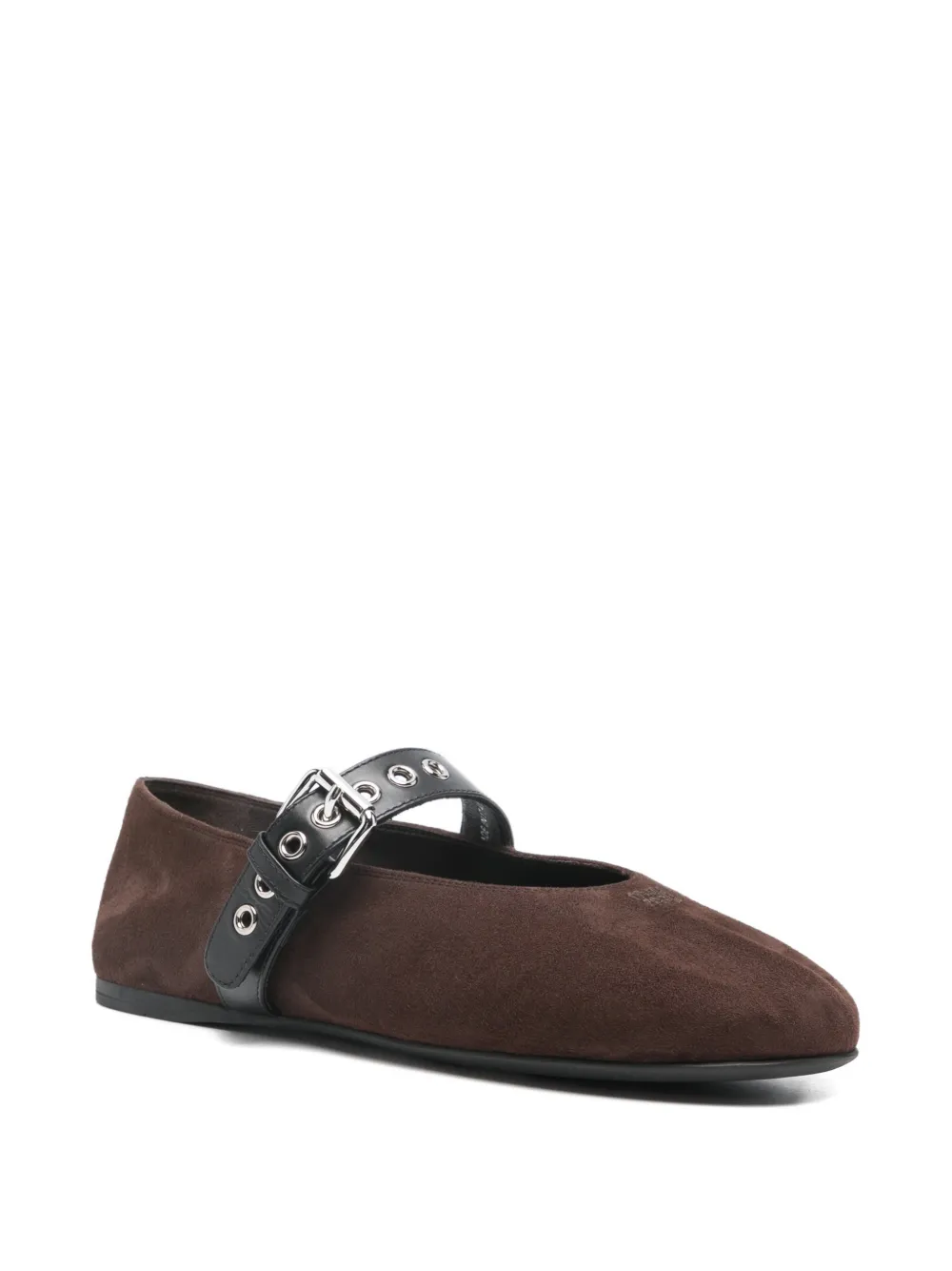Miu buckle-strap ballet flats Bruin
