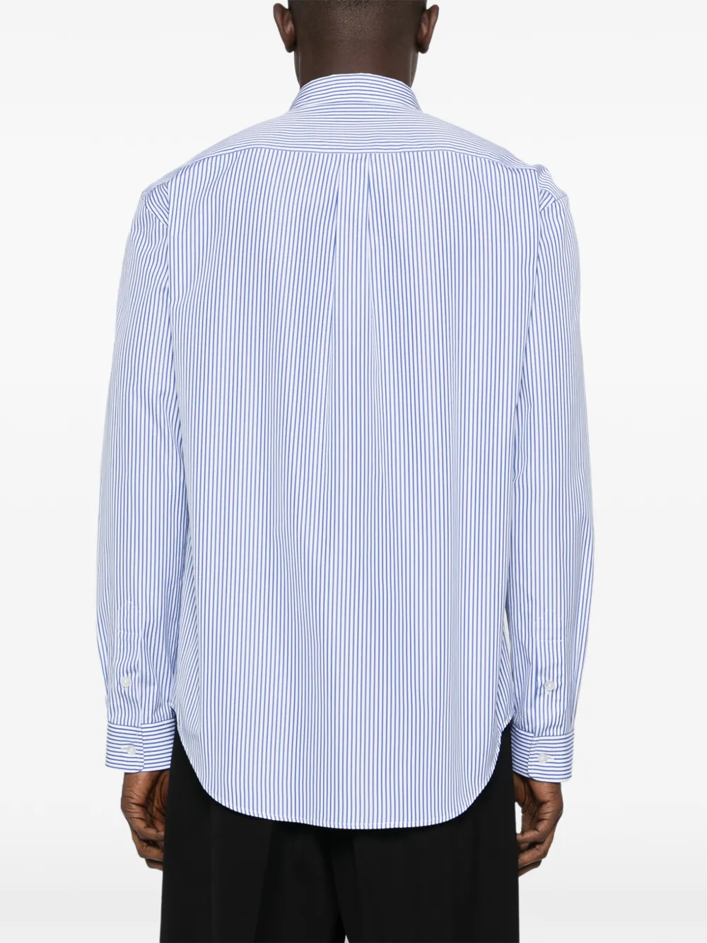 Balmain Gestreept overhemd Blauw