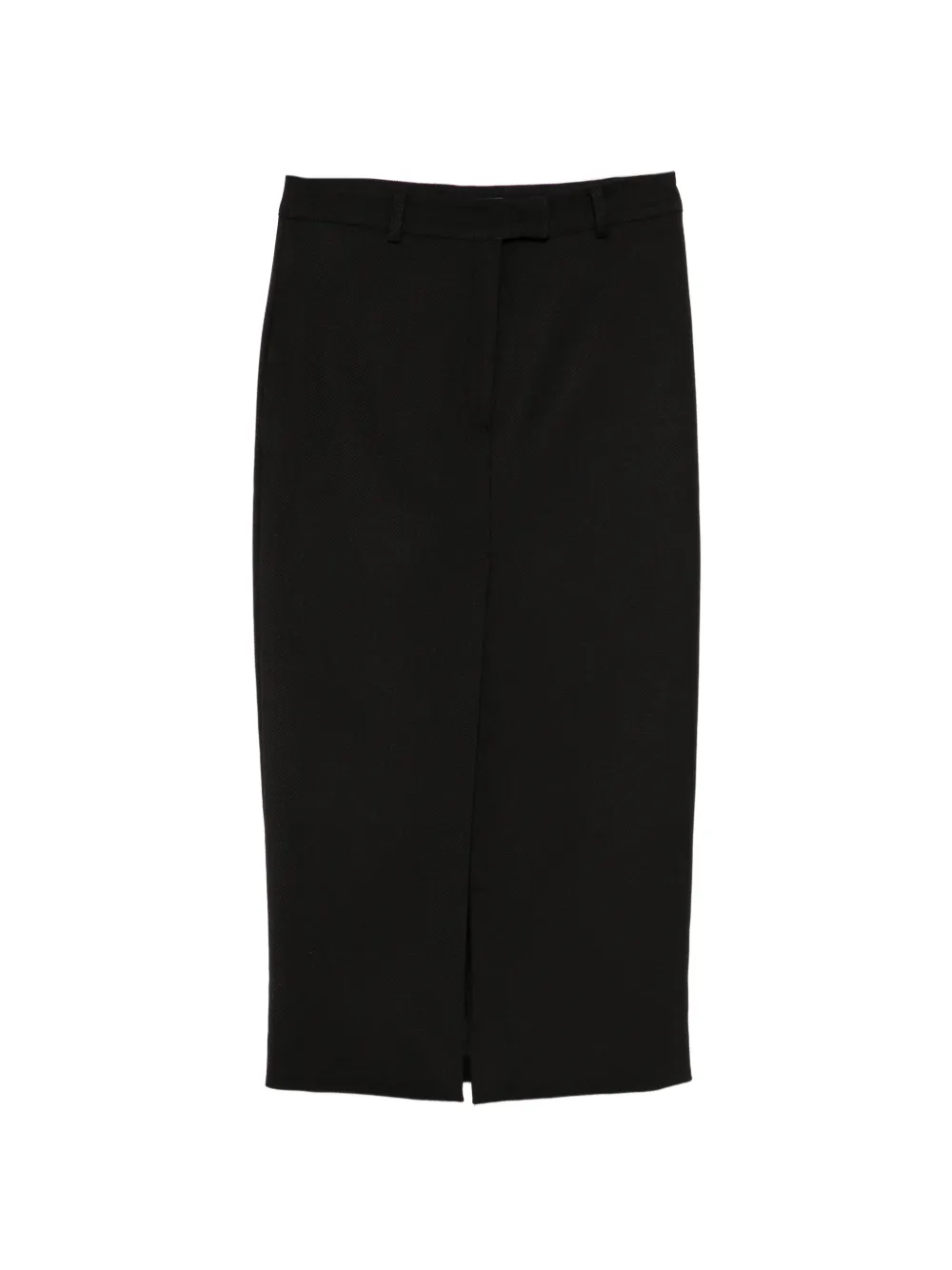 PNK front-split skirt - Nero