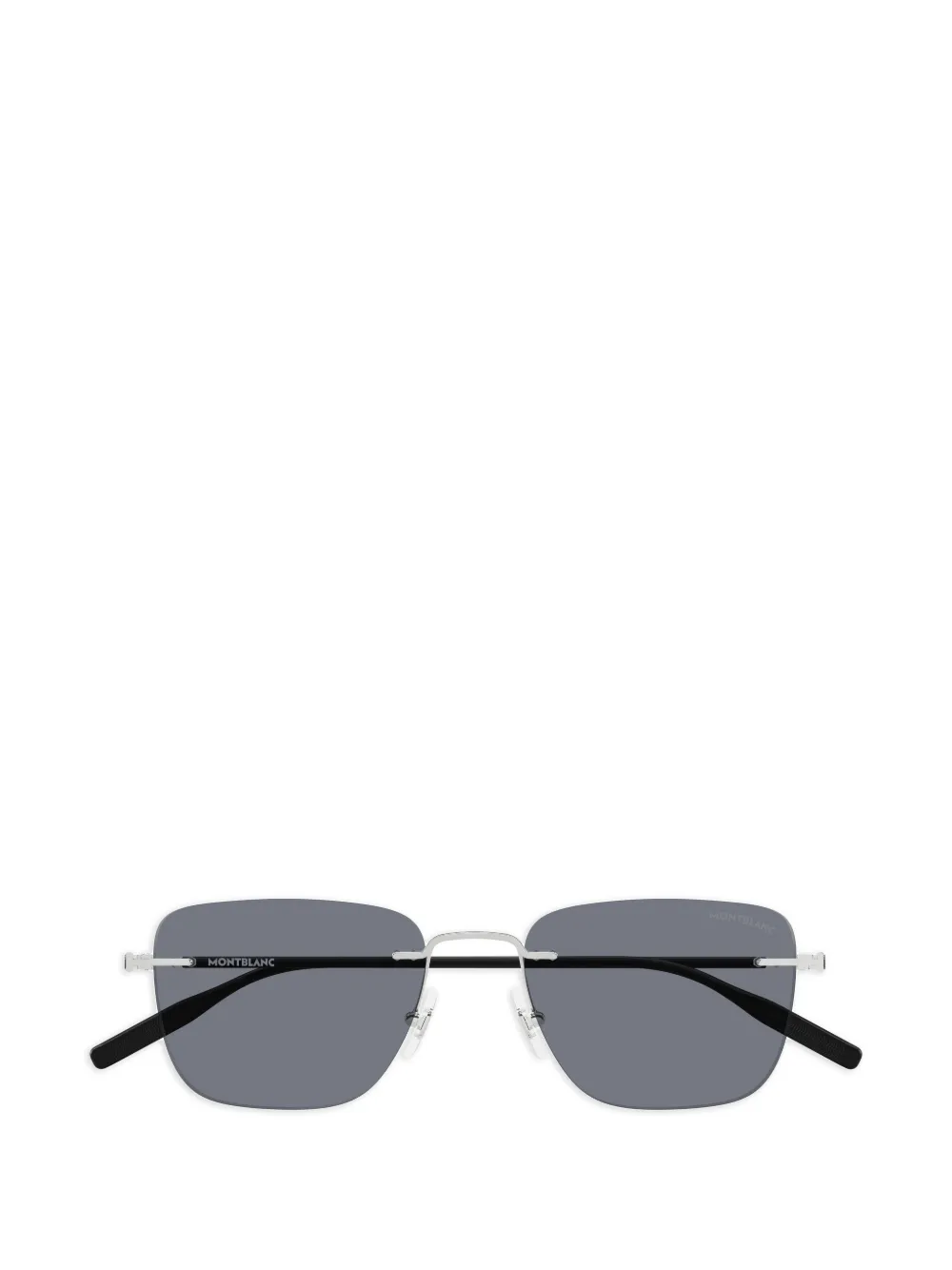 Montblanc square-frame sunglasses - Argento