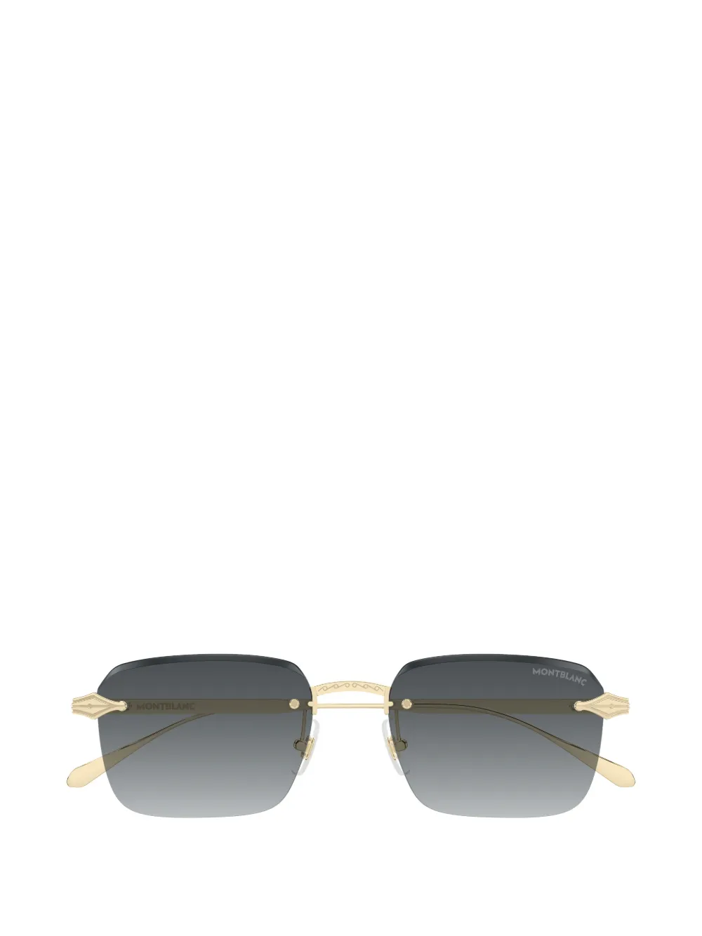 Montblanc square-frame sunglasses - Grigio