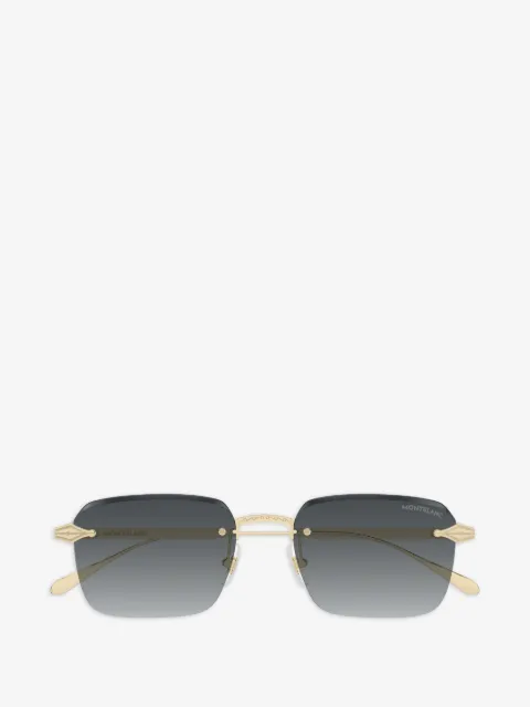 Montblanc square-frame sunglasses