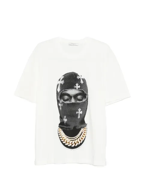 Ih Nom Uh Nit playera con estampado Mask Crosses