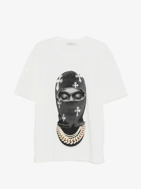 Ih Nom Uh Nit Mask Crosses-print T-shirt