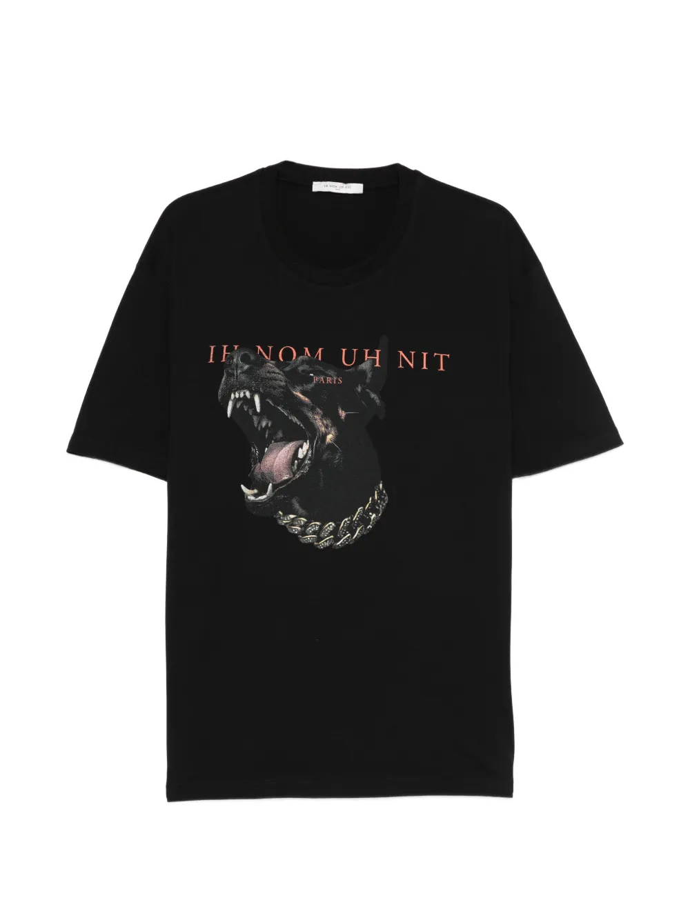 Ih Nom Uh Nit Dobermann T-shirt - Nero