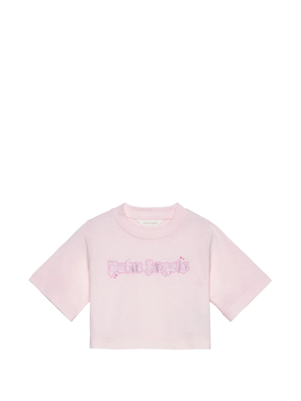 Palm Angels Kids T-shirt con logo - Rosa