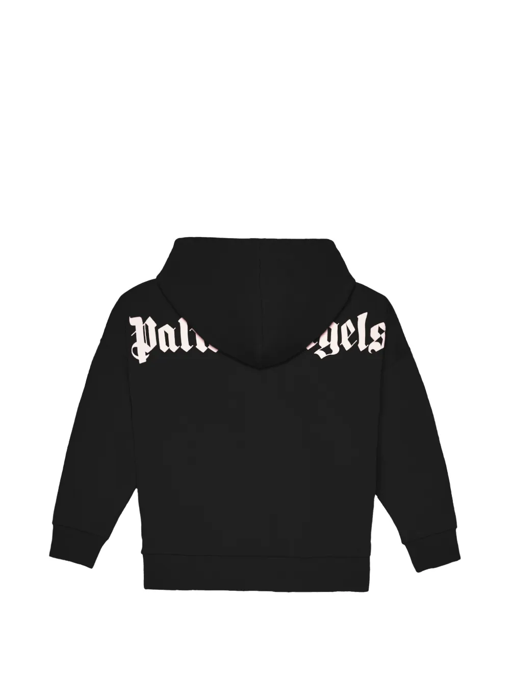 Palm Angels Kids Hoodie met logoprint Zwart