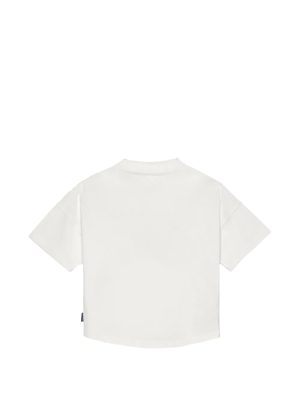 Palm Angels Kids T-shirt met grafische print Beige