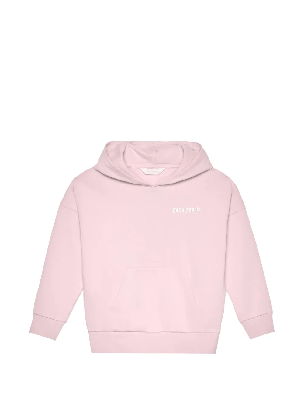 Palm Angels Kids Felpa con cappuccio e logo - Rosa