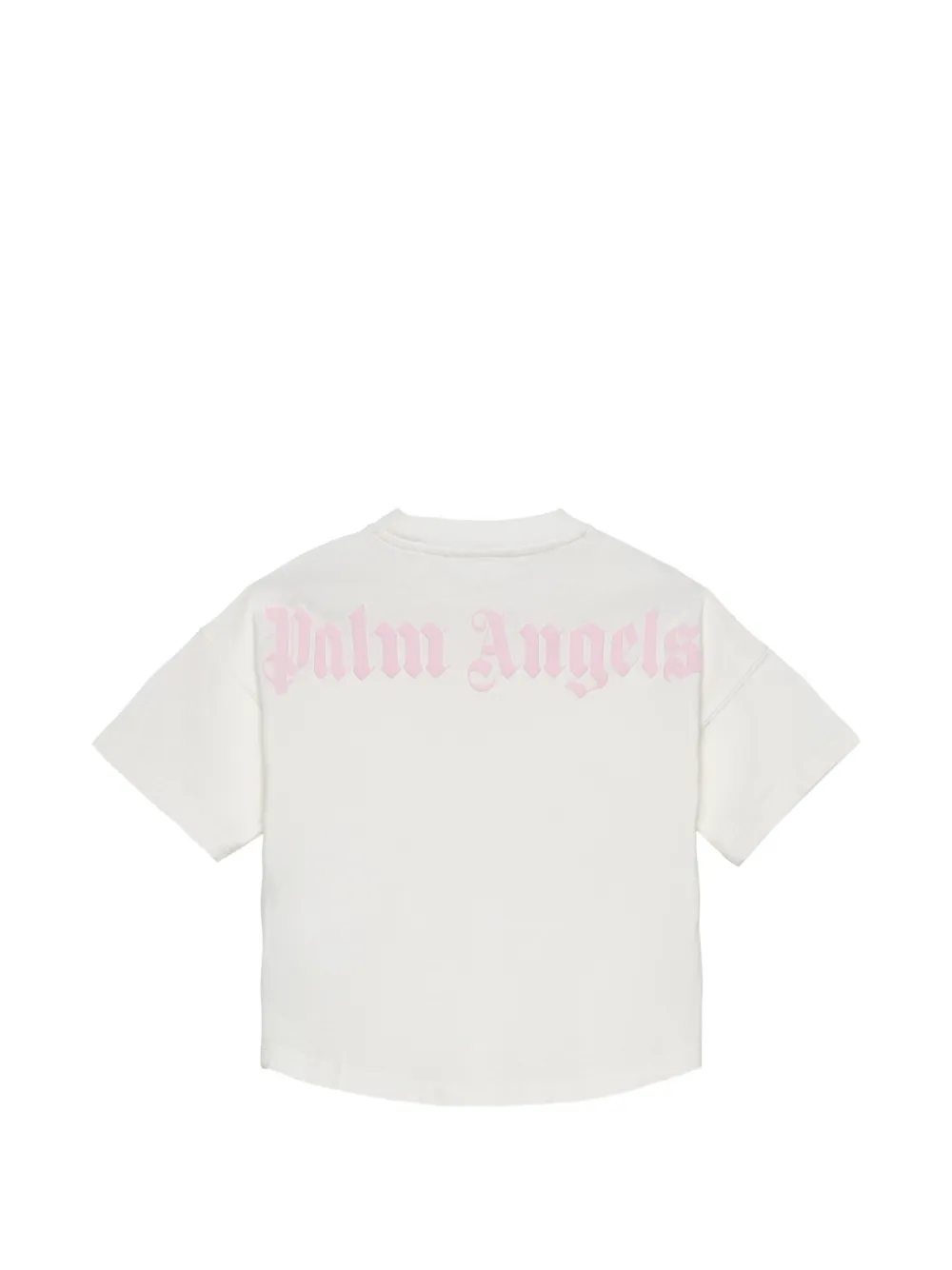 Palm Angels Kids T-shirt met logoprint Wit