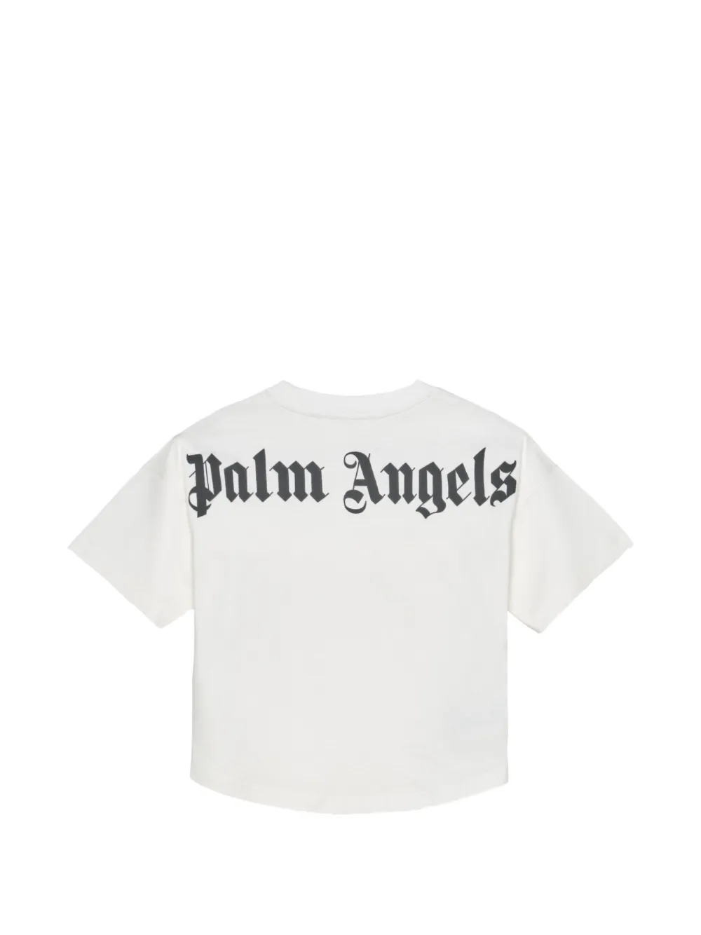 Palm Angels Kids T-shirt met logoprint Wit
