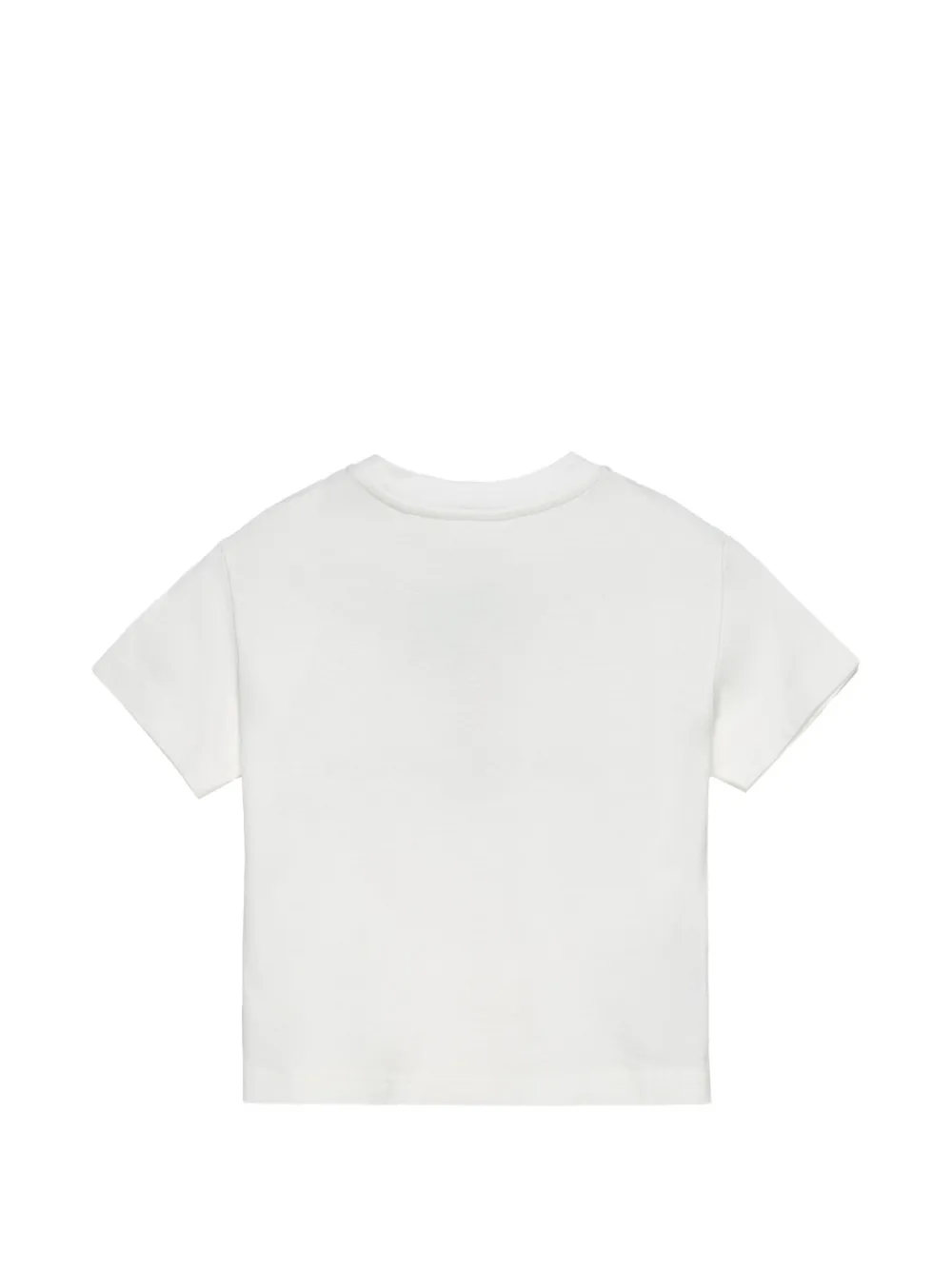 Palm Angels Kids T-shirt met logodetail Wit
