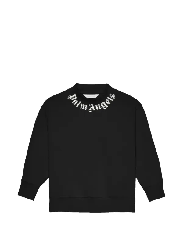 Palm Angels Kids クルーネックセーター | ブラック | FARFETCH JP