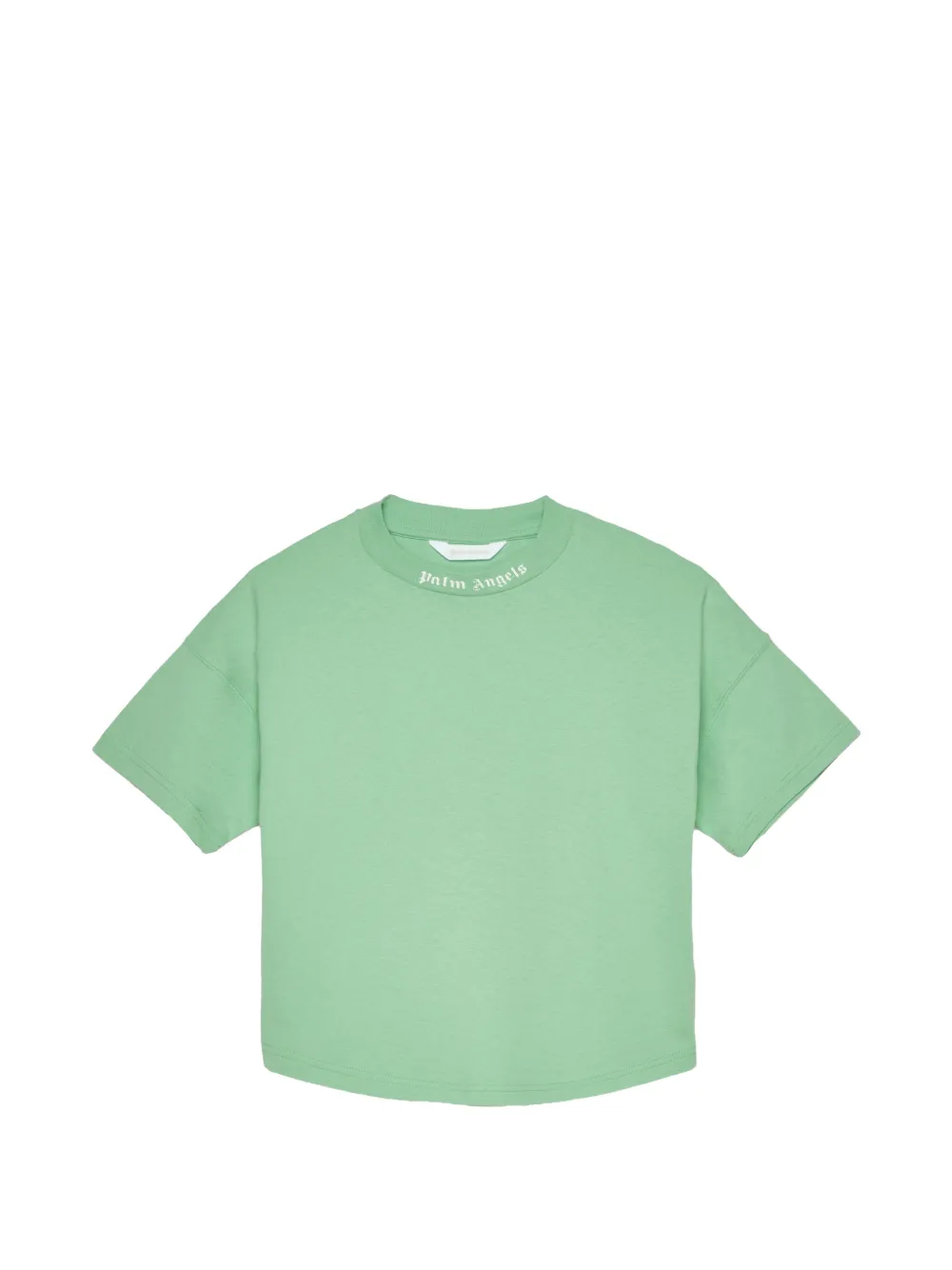 Palm Angels Kids T-shirt con logo - Verde