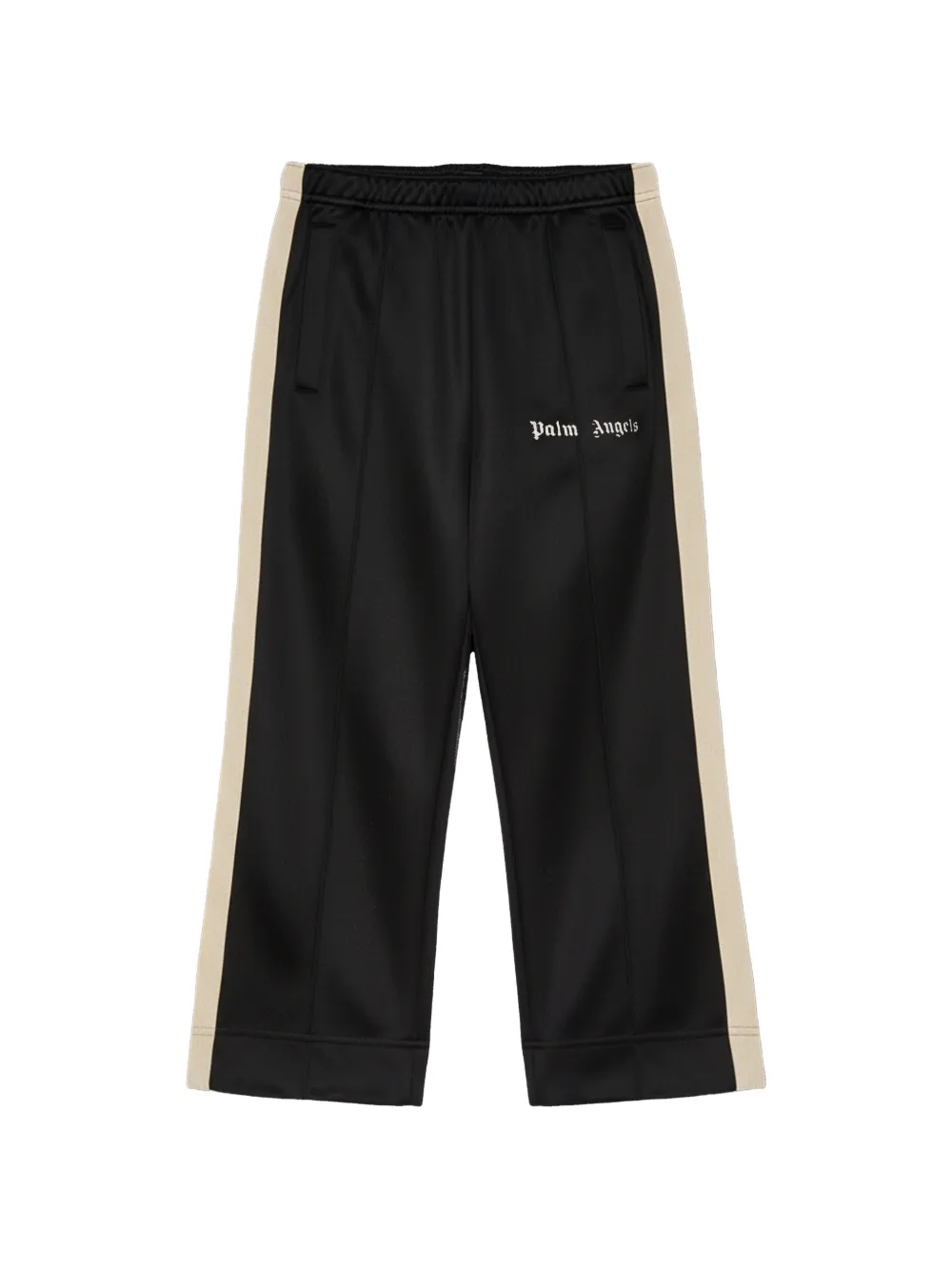 Palm Angels Kids Pantaloni sportivi a righe - Nero