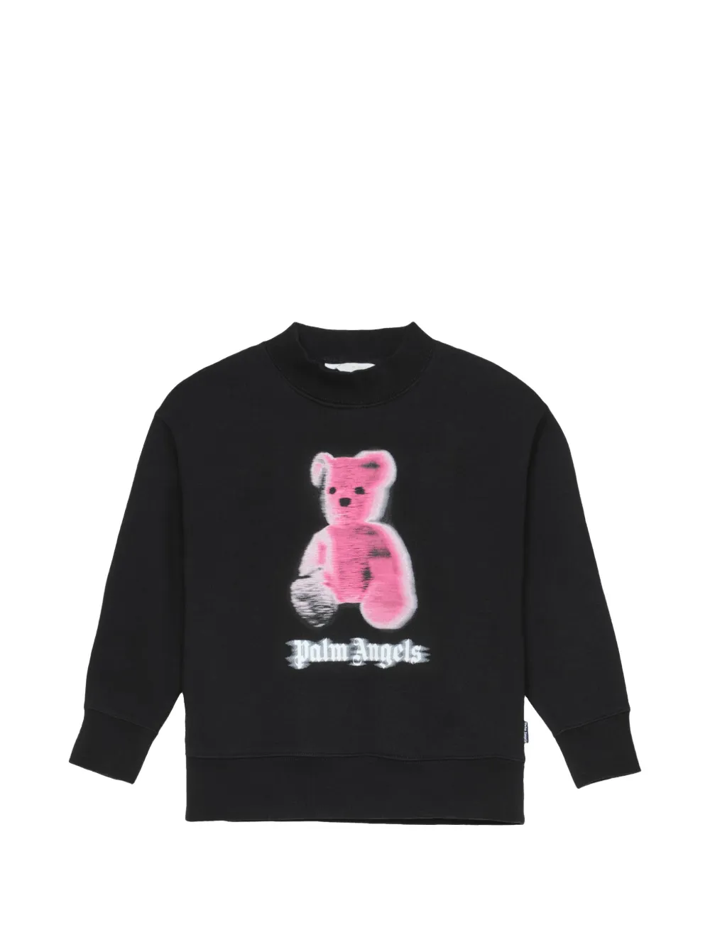 Palm Angels Kids Felpa con stampa - Nero