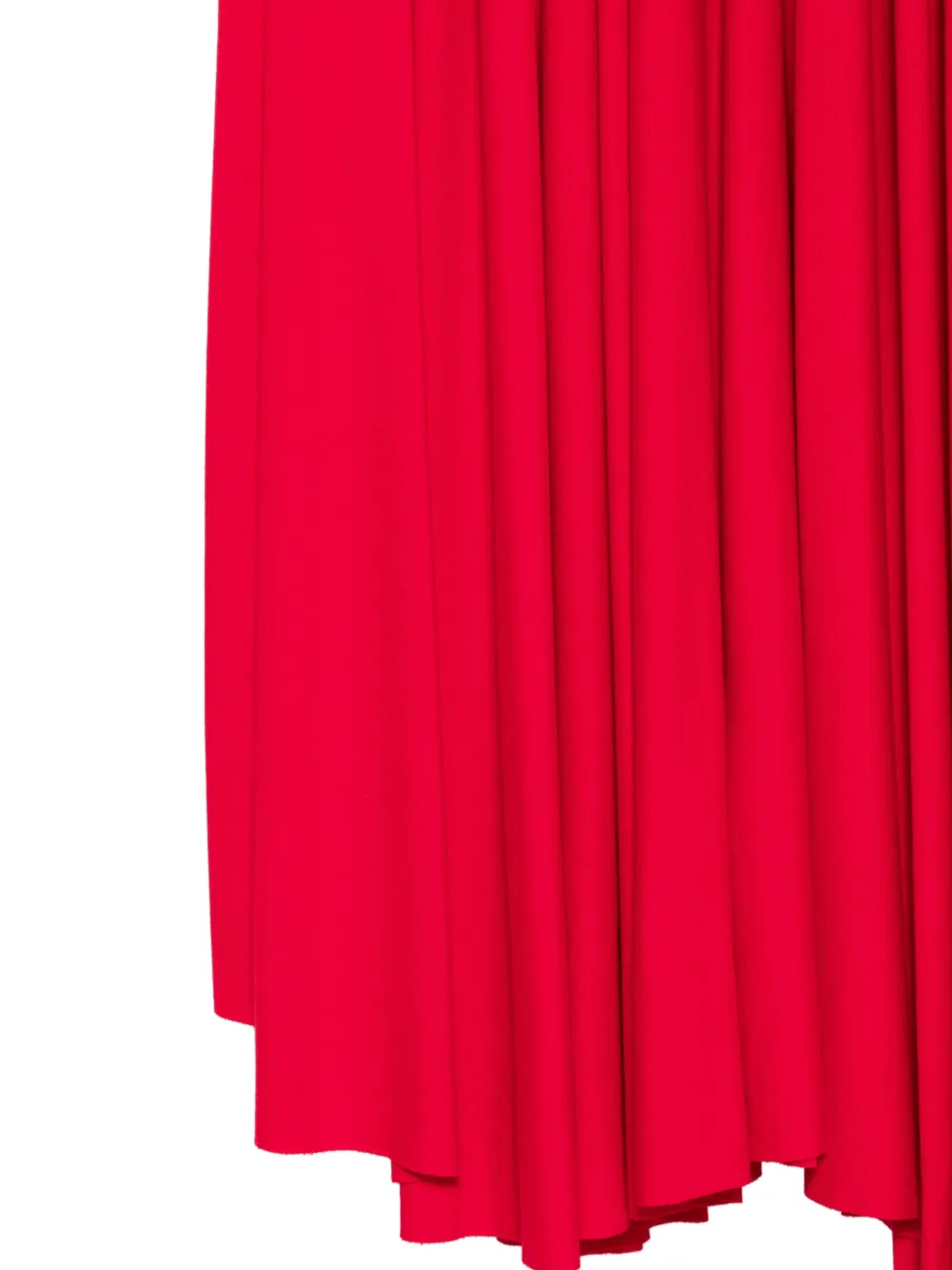  Pnk Ruffled Maxi Dress - Red 