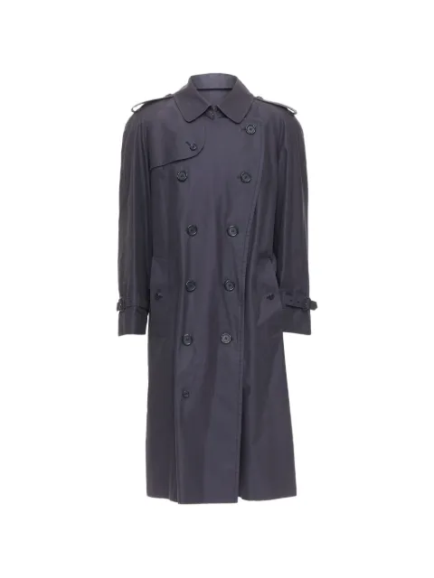 Burberry Pre-Owned cotton trench coat