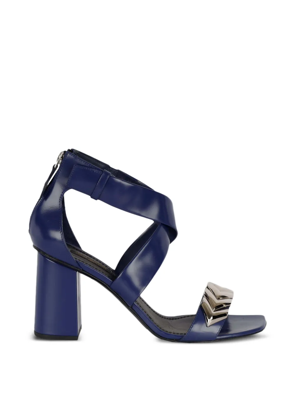Louis Vuitton Pre-Owned Westbound block-heel sandals - Blu