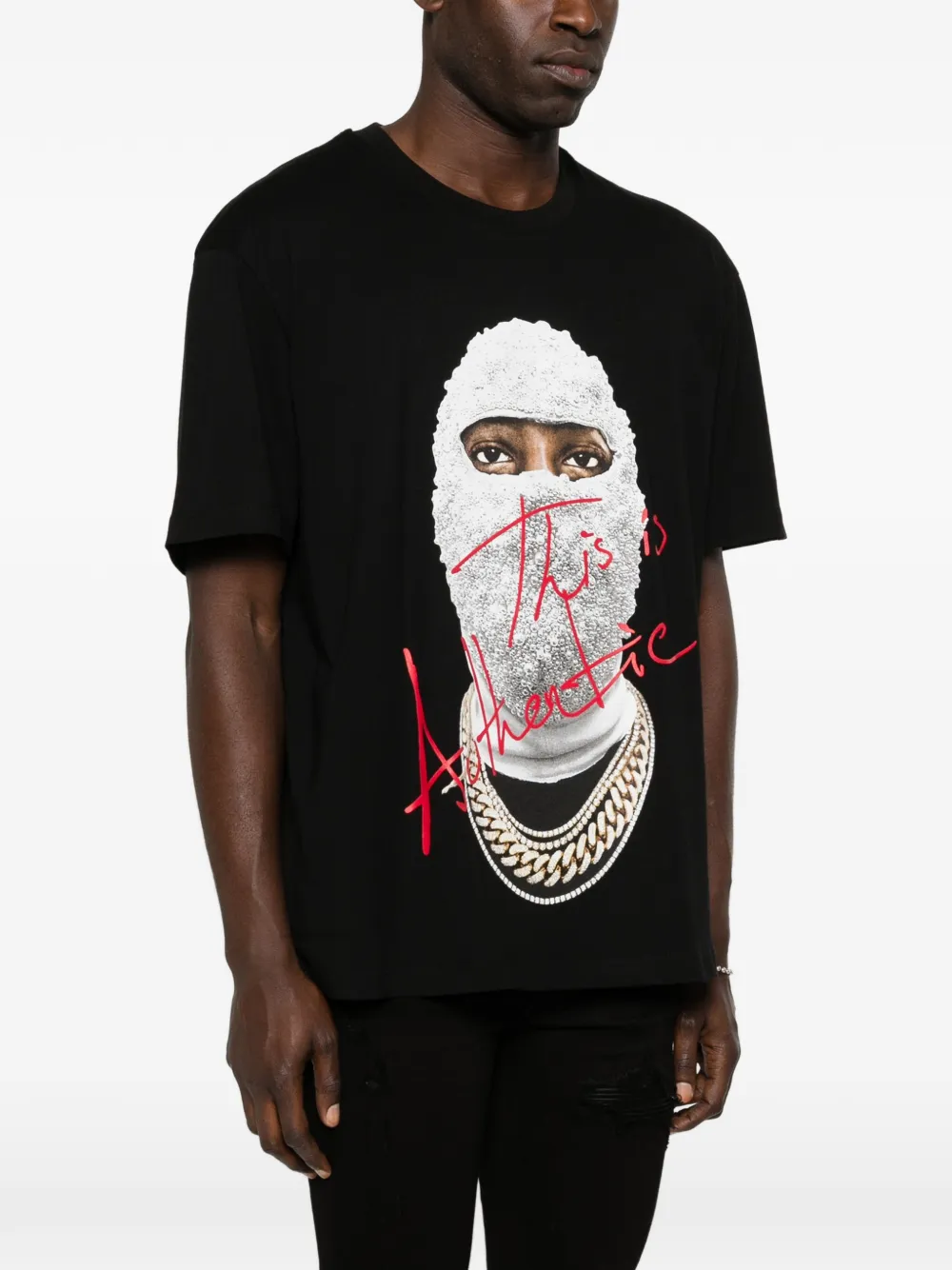 Ih Nom Uh Nit T-shirt met grafische print Zwart