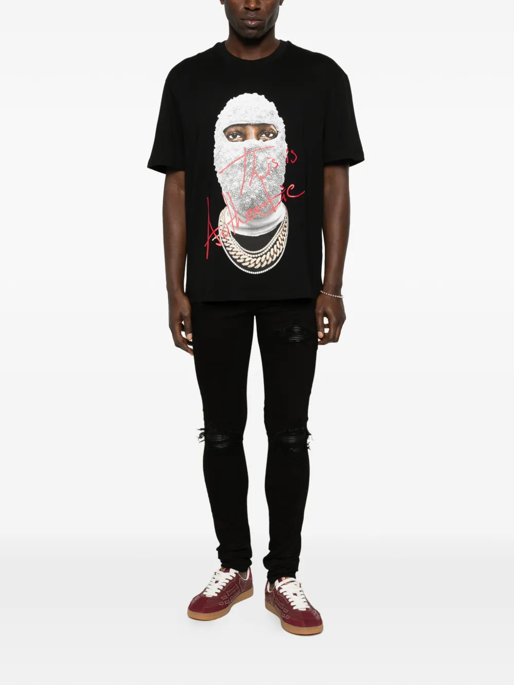 Ih Nom Uh Nit T-shirt met grafische print Zwart
