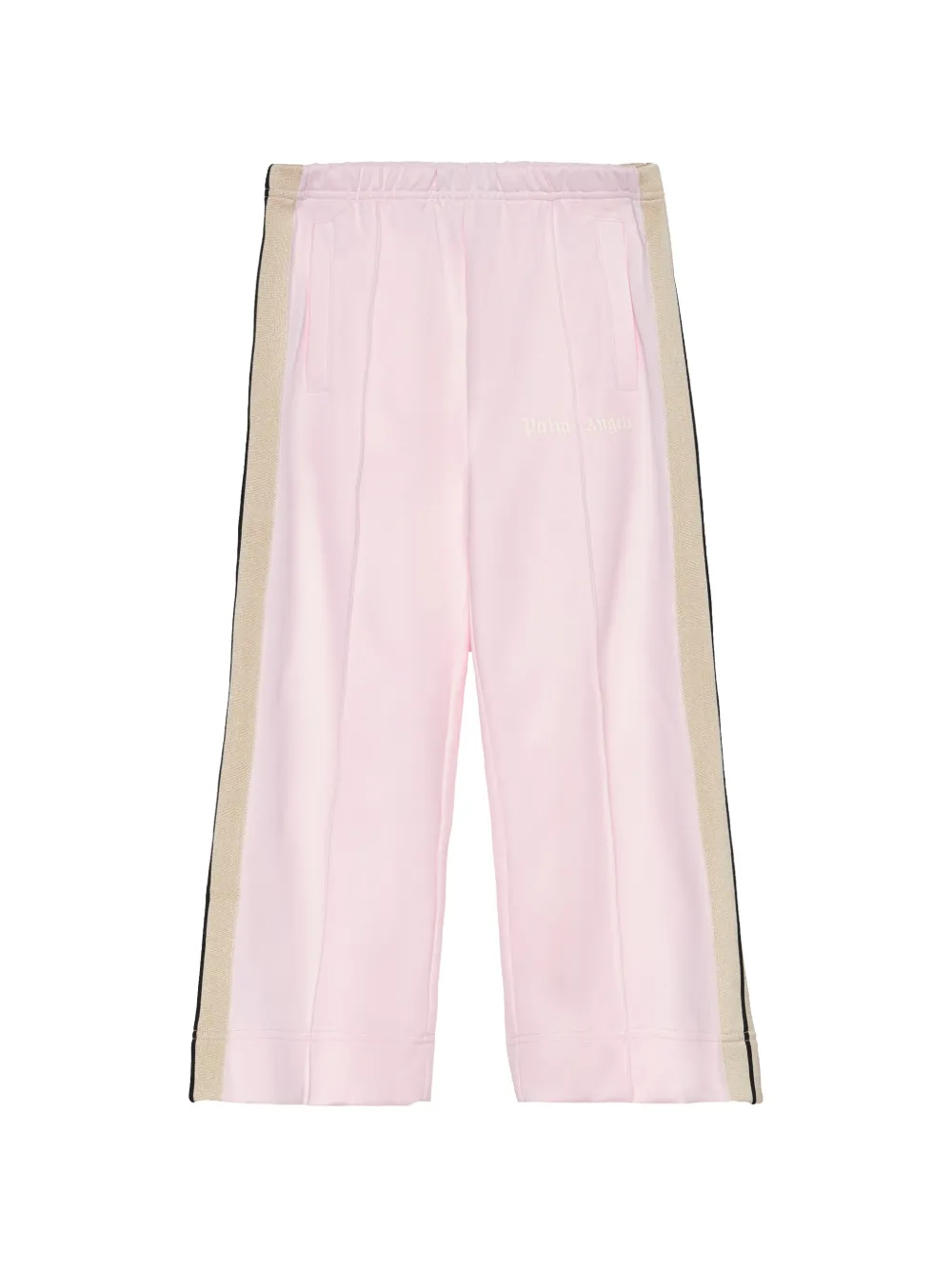 Palm Angels Kids Pantaloni con righe - Rosa