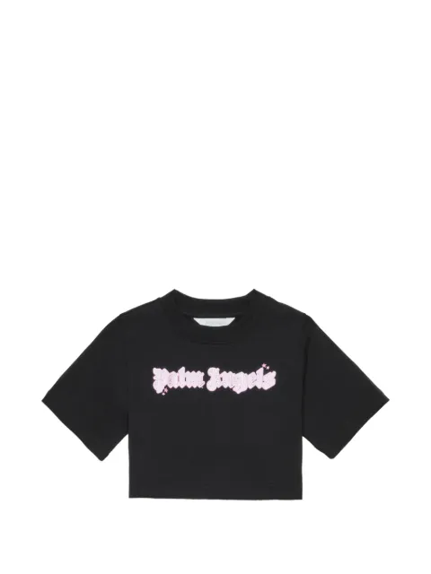 Palm Angels Kids playera con estampado gráfico