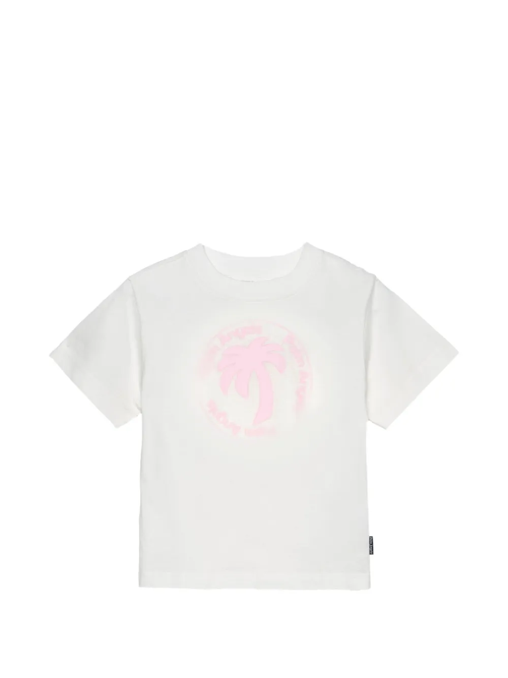 Palm Angels Kids T-shirt con stampa - Bianco