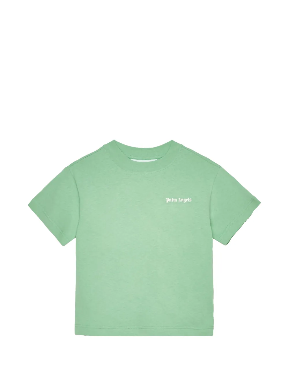 Palm Angels Kids T-shirt con logo - Verde