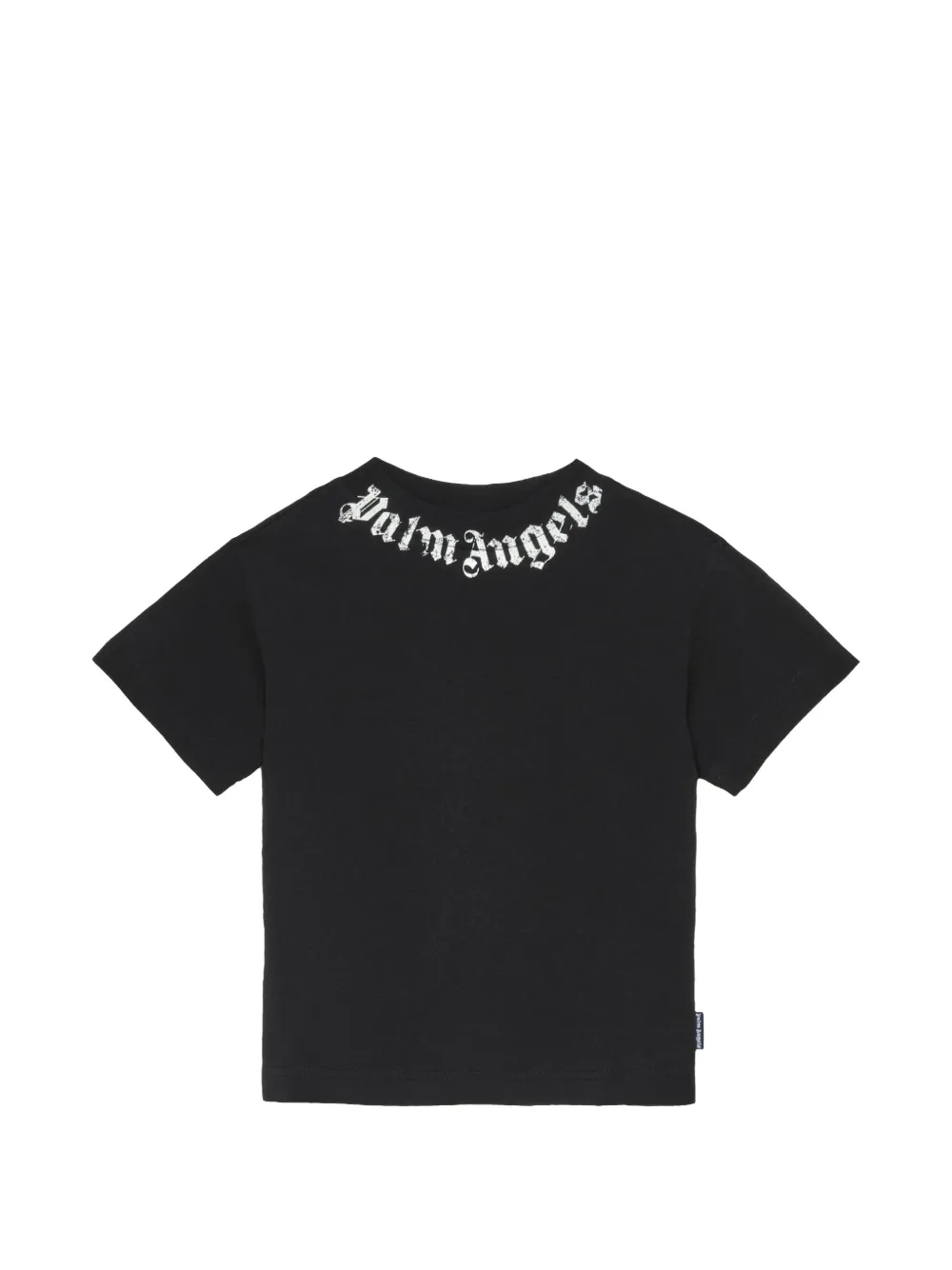 Palm Angels Kids logo T-shirt - Nero