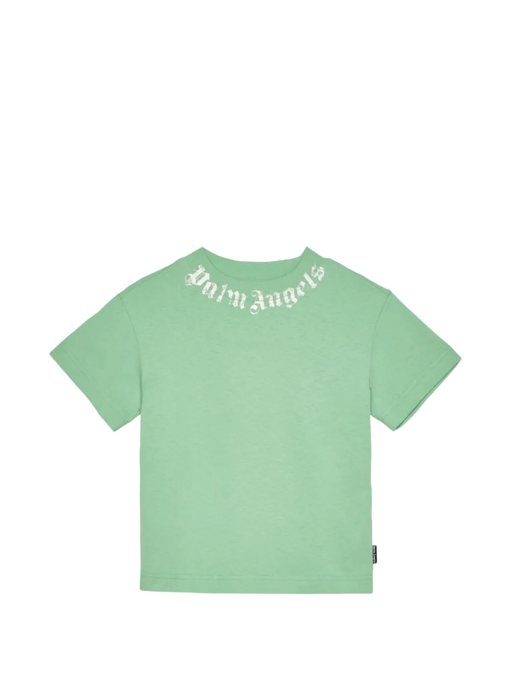 Palm Angels Kids T-shirt con logo - Verde