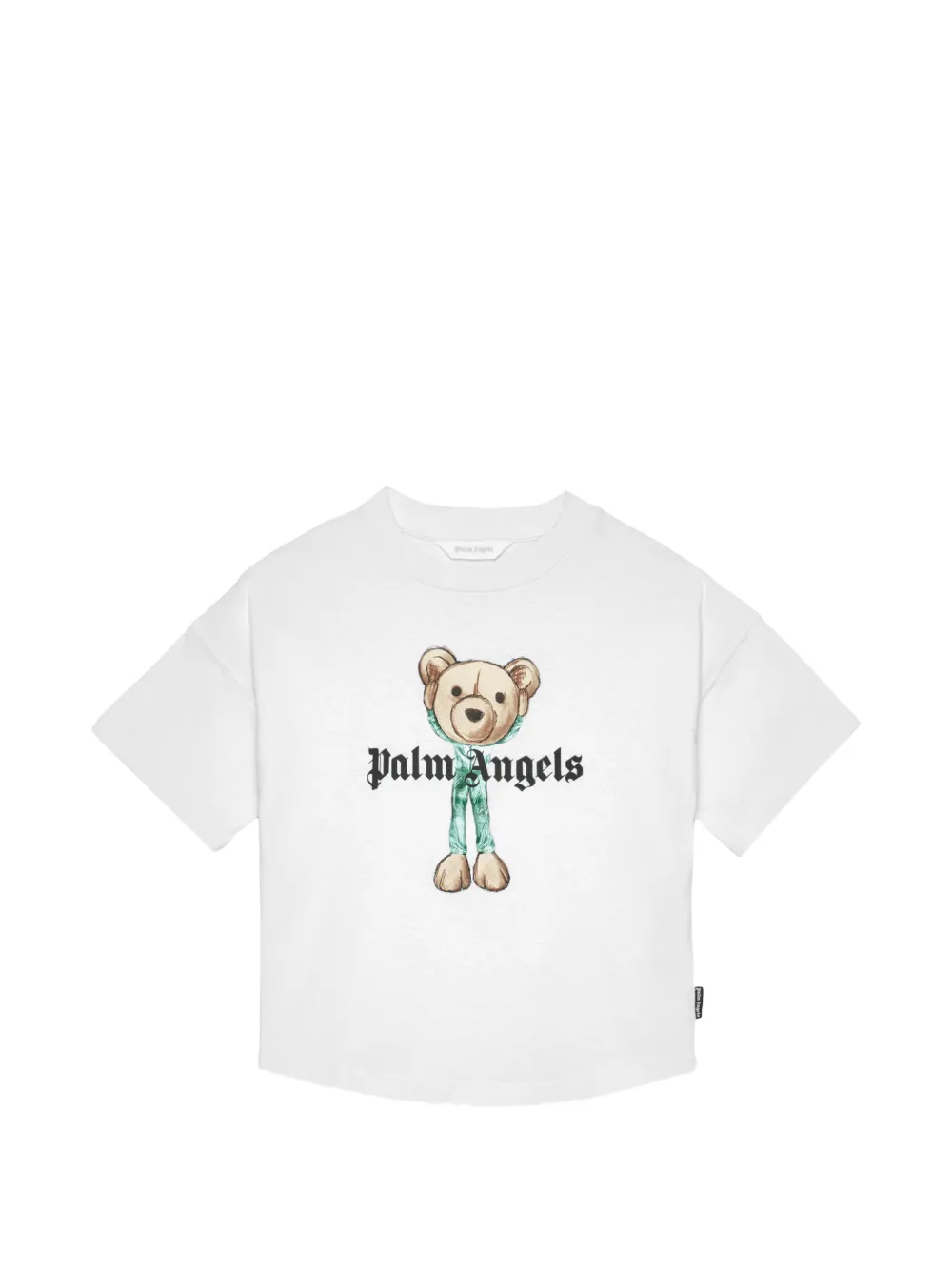 Palm Angels Kids T-shirt con stampa - Bianco