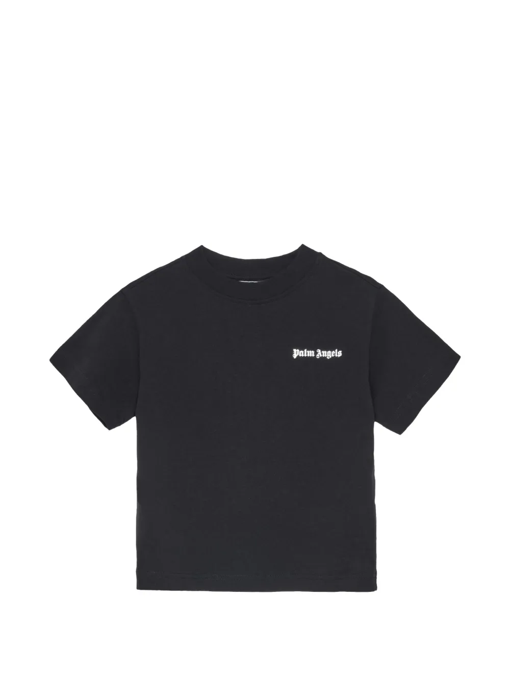 Palm Angels Kids logo-print T-shirt - Nero