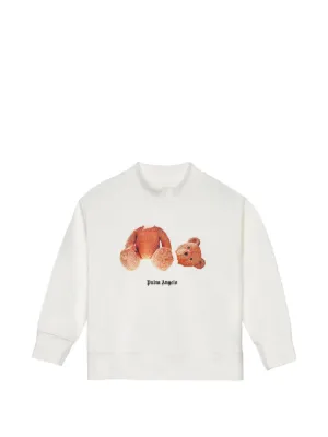 Palm Angels Kids グラフィック スウェットシャツ | ホワイト