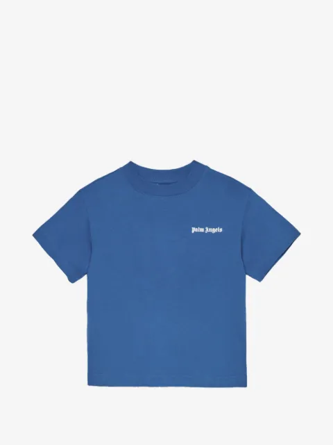 Palm Angels Kids 로고 프린트 티셔츠