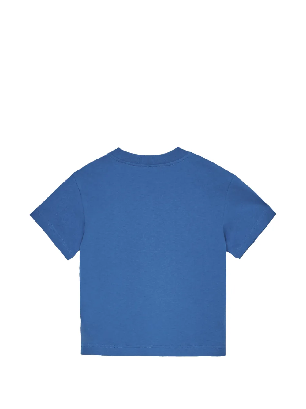 Palm Angels Kids Regular T-shirt met logo Blauw