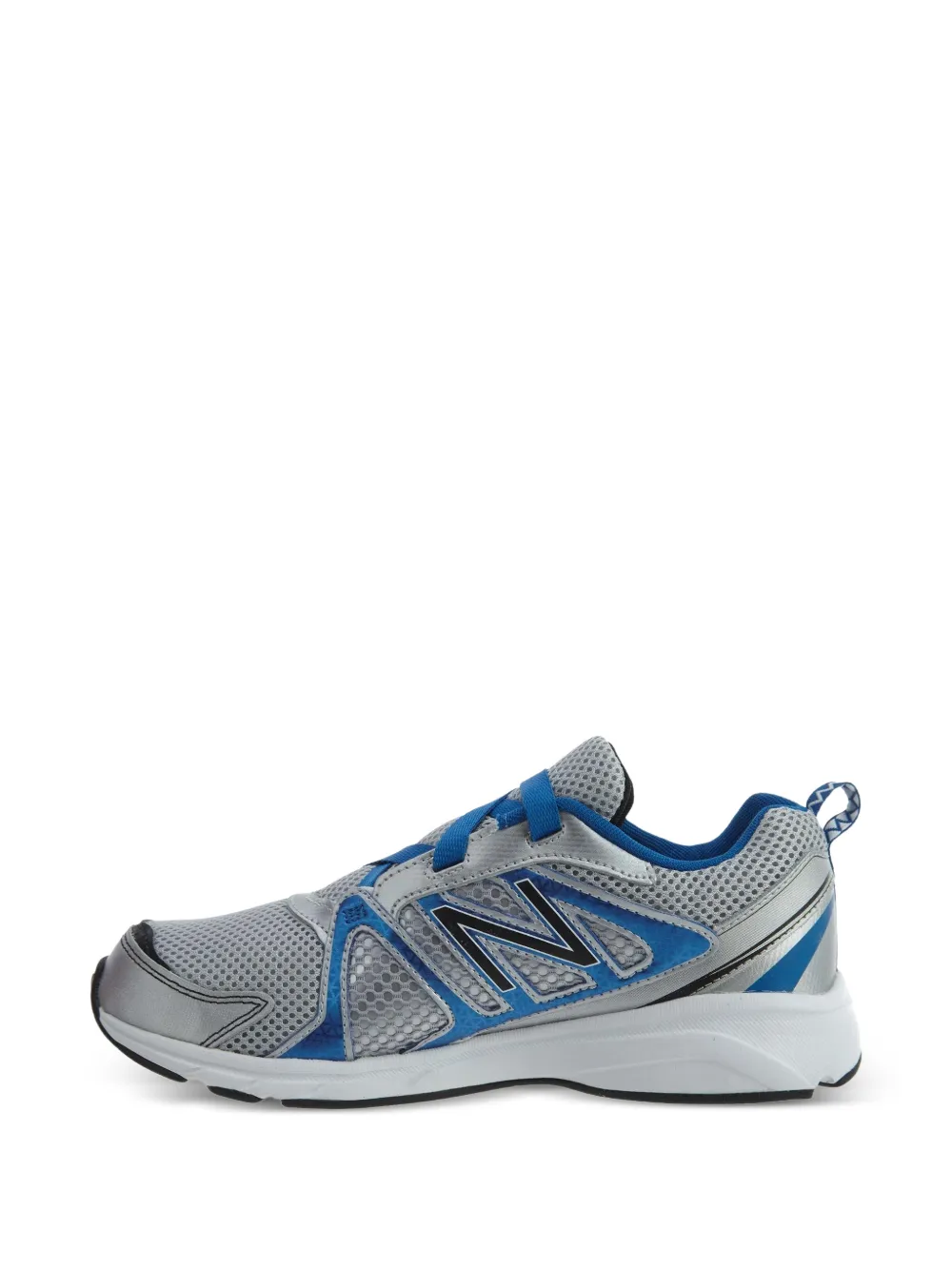 New Balance Kids logo sneakers - Grigio