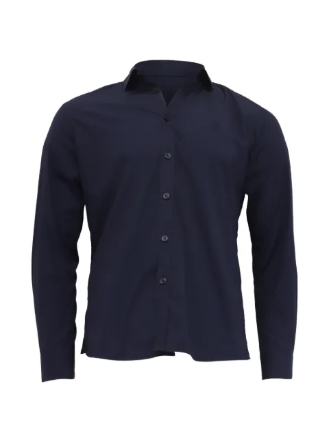 Burberry Pre-Owned chemise boutonnée à logo brodé