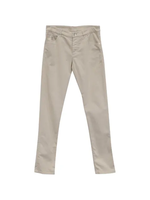 Brunello Cucinelli Vintage узкие джинсы