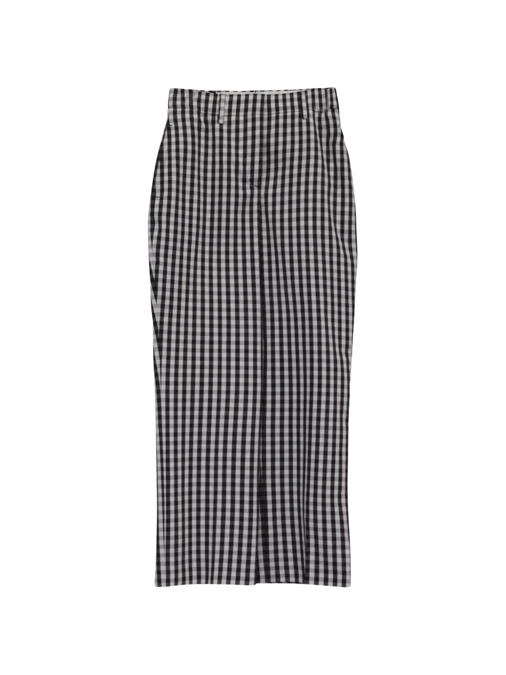 Burberry Pre-Owned gingham jacquard trousers - Nero