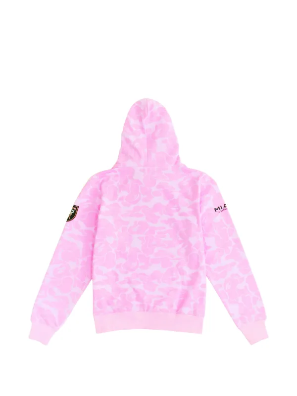 A BATHING APE® x BAPE Inter Miami CF カモフラージュ パーカー