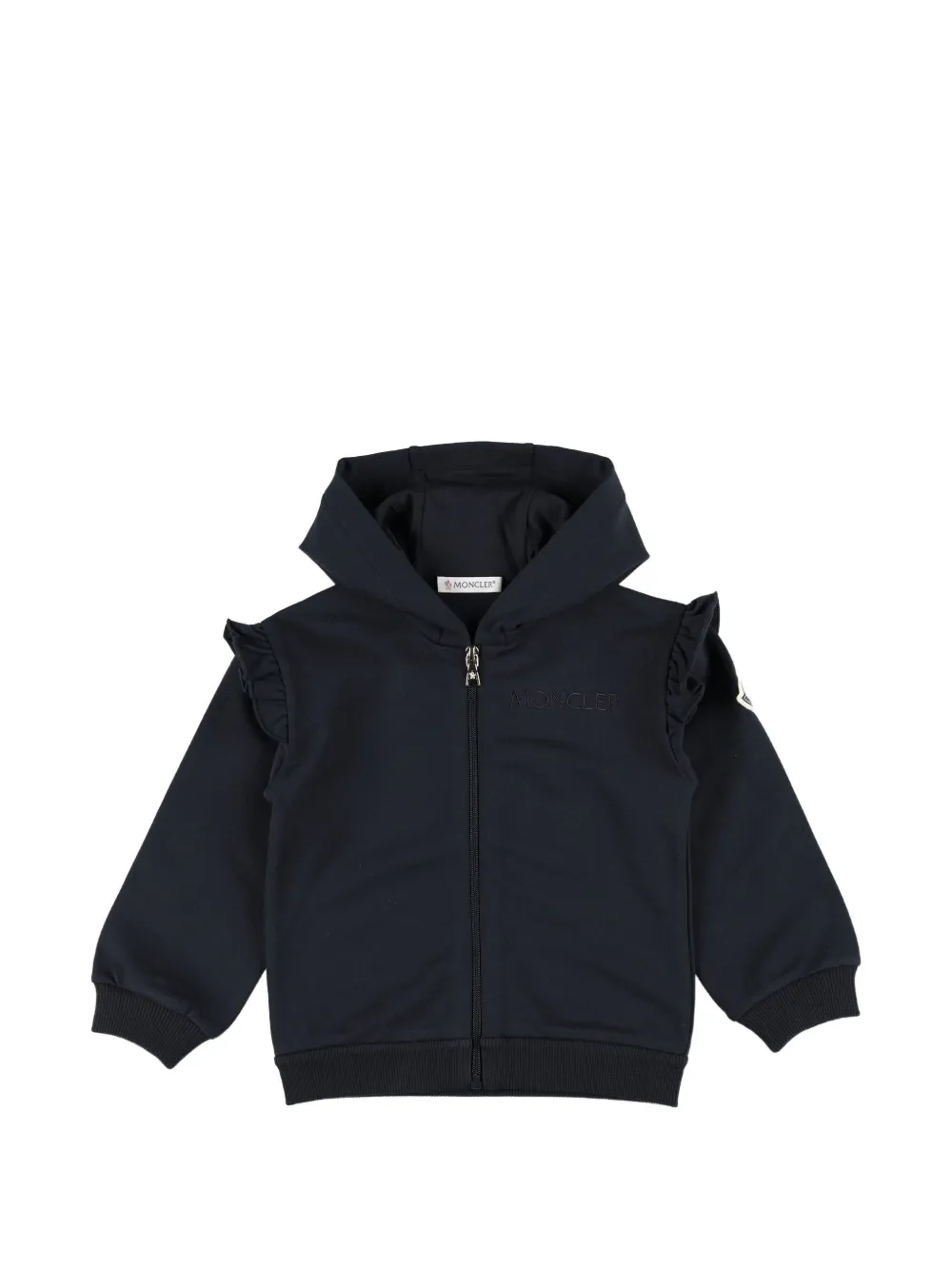  Moncler Enfant Logo-embroidered Tracksuit - Black 