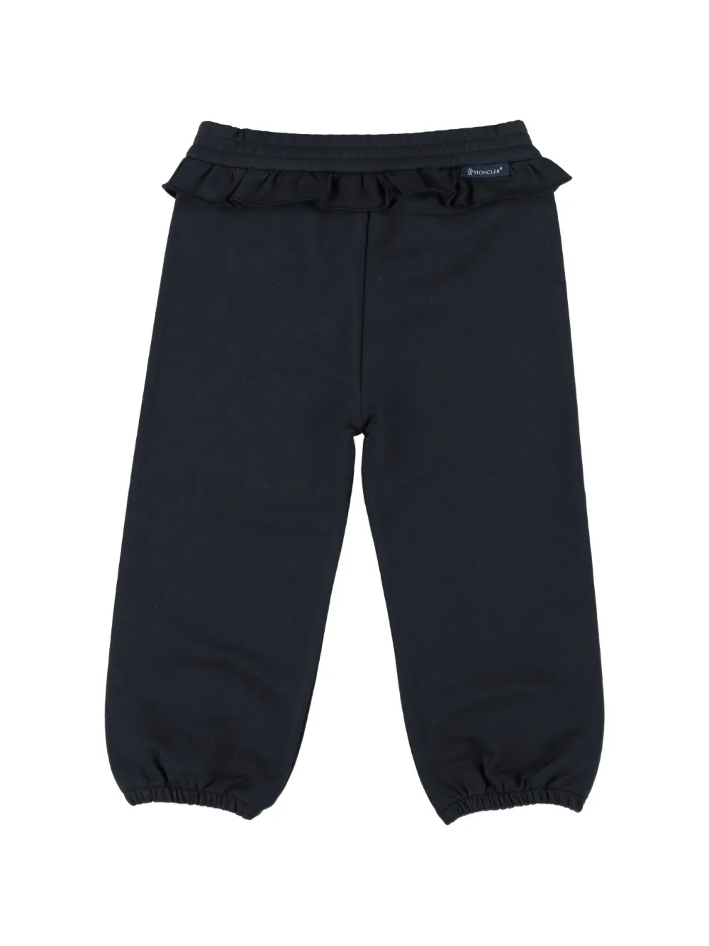 Moncler Enfant Trainingspak met geborduurd logo Zwart
