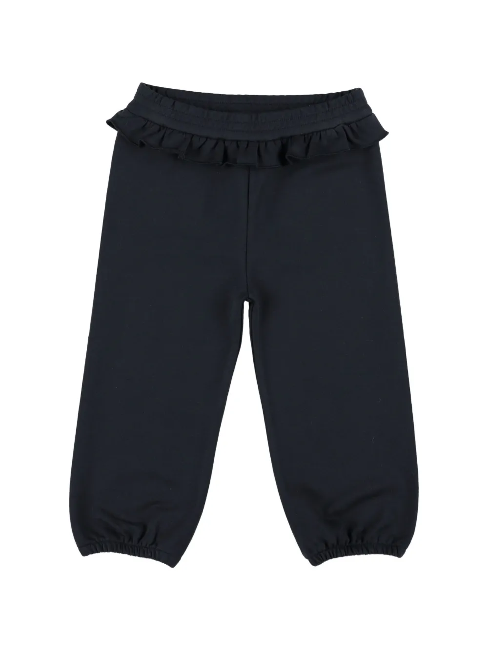 Moncler Enfant Trainingspak met geborduurd logo Zwart