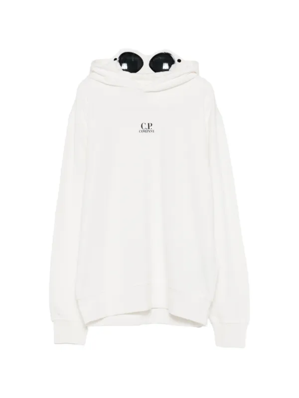 C.P. Company Kids ゴーグル パーカー | ホワイト | FARFETCH JP