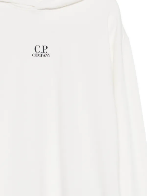 C.P. Company Kids ゴーグル パーカー | ホワイト | FARFETCH JP