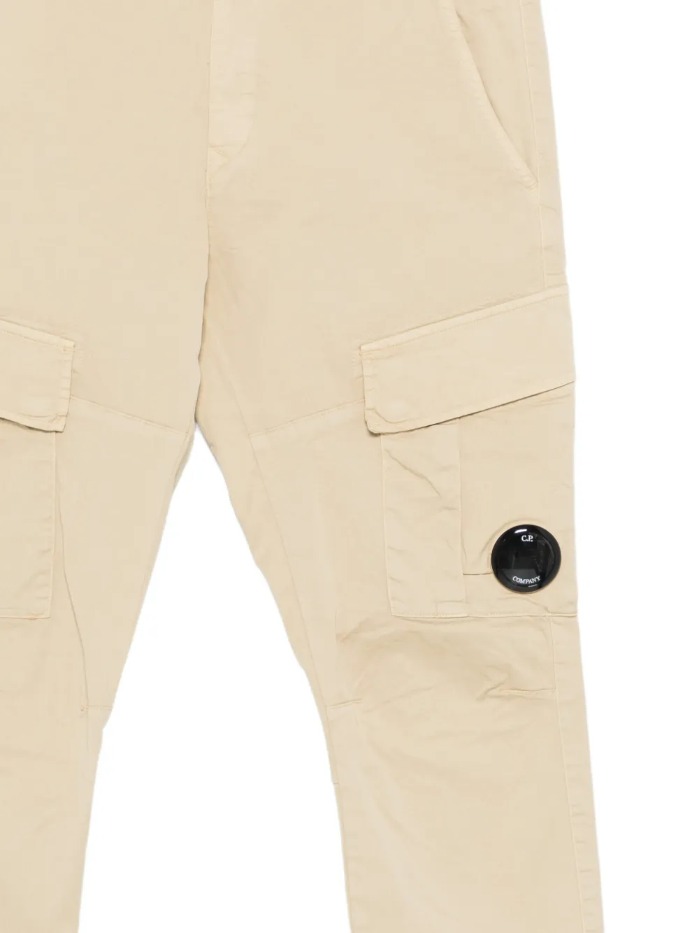  C.p. Company Kids Cargo Pocket Trousers - Neutrals 
