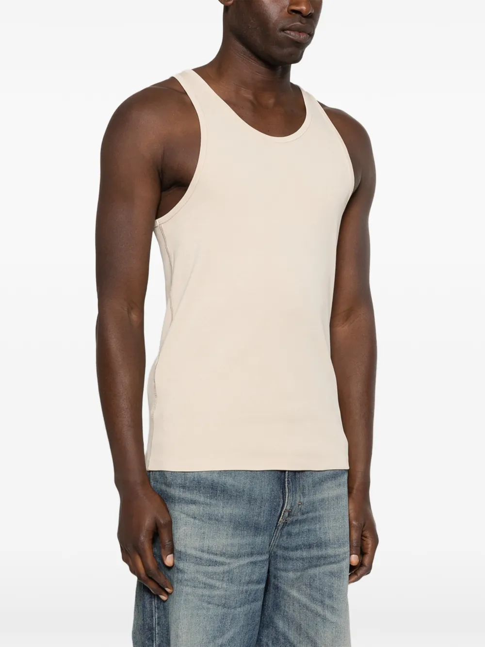 round neck vest